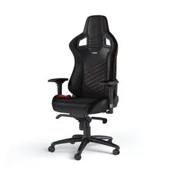 Fotel Noblechairs EPIC Black Red Gamingowy do 120kg Skóra ECO Czarno-czerwony