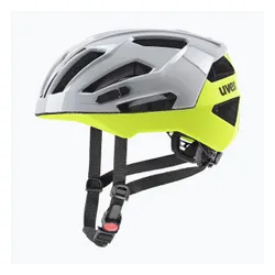 Kask rowerowy UVEX Gravel X rhino/neon yellow
