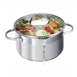 Garnek ze stali nierdzewnej z pokrywką SSW COMFORT 9,2 l