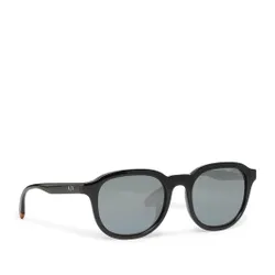 Okulary przeciwsłoneczne Armani Exchange 0AX4129SU Shiny Black - Rozmiar (EU) 54