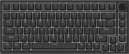 Klawiatura mechaniczna przewodowa Ajazz AK820 Red Switch czarna