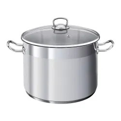 Garnek ze stali szlachetnej z pokrywą 32 cm SSW BIG