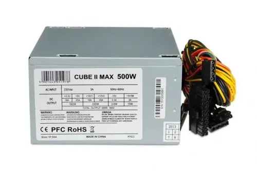Zasilacz I-Box Cube II 500W Szary