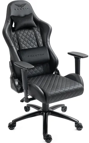 Fotel GAMVIS Phantom Large Pikowany Czarny