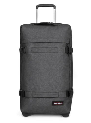 Tekerlekli çanta bavul Eastpak Transit L - Black denim