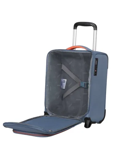 Walizka kabinowa 2-kołowa American Tourister Cloudrider S/M Upright - stone blue
