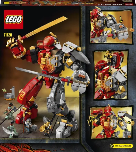 LEGO Ninjago Mech z ognia i kamienia 71720