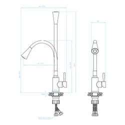 Bateria KUCHINOX Selva BSK 462D Beżowy