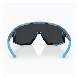 Okulary przeciwsłoneczne Bliz Fusion transparent blue/smoke ice blue multi