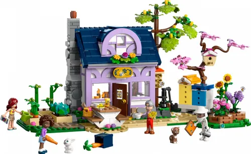 LEGO Klocki Friends 42669 Dom pszczelarzy i kwiatowy ogród