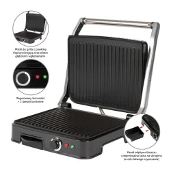 Grill elektryczny Clatronic KG 3487 693cm2