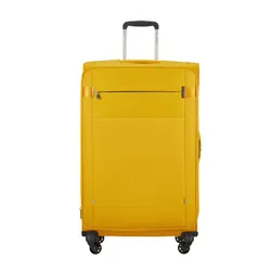 Walizka duża poszerzana Samsonite CityBeat - golden yellow