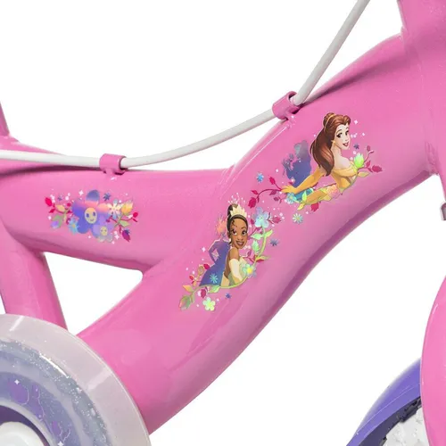 Rower dziecięcy HUFFY Disney Princess 12 cali dla dziewczynki Różowy
