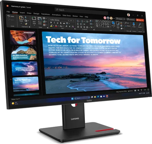 Monitor LENOVO ThinkVision T27QD-40 27" 2560x1440px IPS 120Hz 4 ms