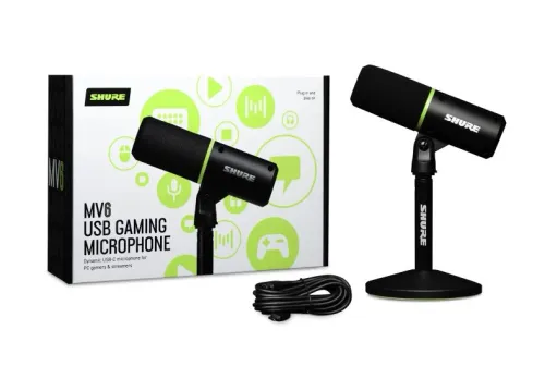 Mikrofon Shure MV6 Przewodowy Dynamiczny Czarny