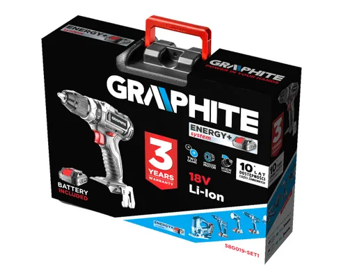 Grafit 58g019-SET1 18v 1 x şarj edilebilir pil 2ah