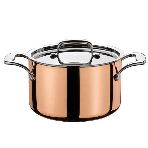 SPRING Culinox 3,7 l - garnek miedziany z pokrywką