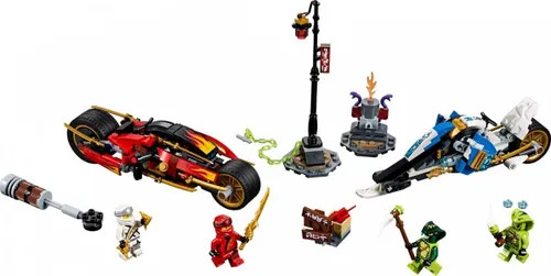 Конструктор Lego Ninjago мотоцикл Кайя и скутер Зейна (70667)