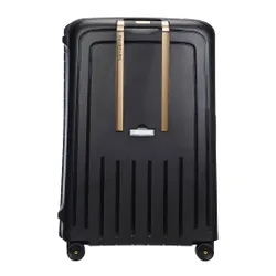 Mare XL Samsonite s ' cure DLX valiza - negru / aur delicios