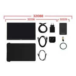 Monitor VERBATIM Light 14" 1920x1080px IPS + Powerbank