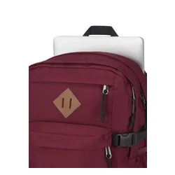 JanSport Ana Kampüsü Kentsel Sırt Çantası-turkish red