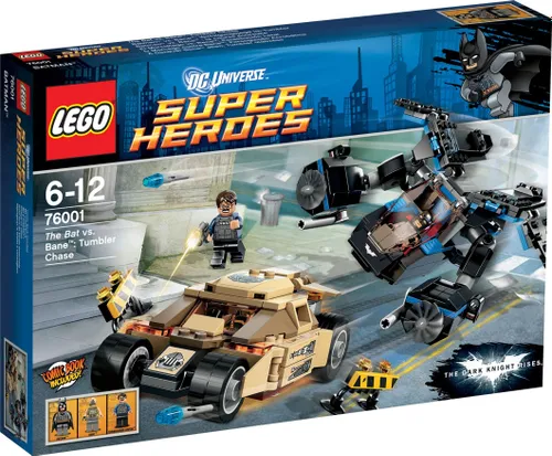 LEGO DC Super Heroes Batman kontra Banea Pościg w Tumblerze (76001)