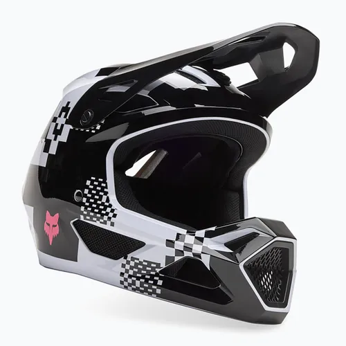 Kask rowerowy Fox Racing Rampage Digi Image CE/CPSC black/white