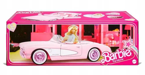 LALKA BARBIE THE MOVIE samochód filmowy HPK02