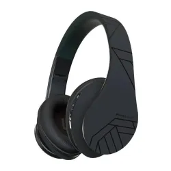 Słuchawki PowerLocus P2 bezprzewodowe Bluetooth/microSD/radio FM czarne