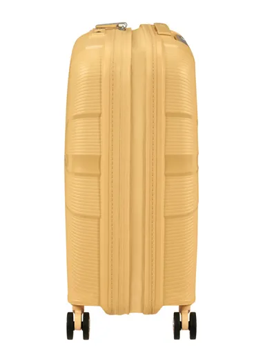 Чемодан маленький расширяемый American Tourister StarVibe - metallic banana