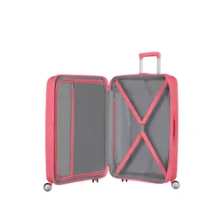 American Tourister'ın Soundbox Valizi - Sun kissed coral