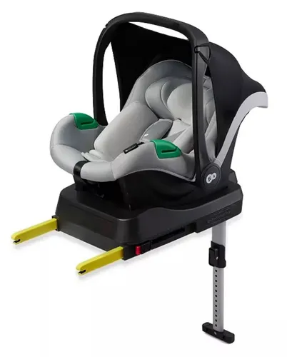 Fotelik samochodowy KINDERKRAFT Mink Pro I-Size z bazą 40-75 cm (0-13 kg) Szary
