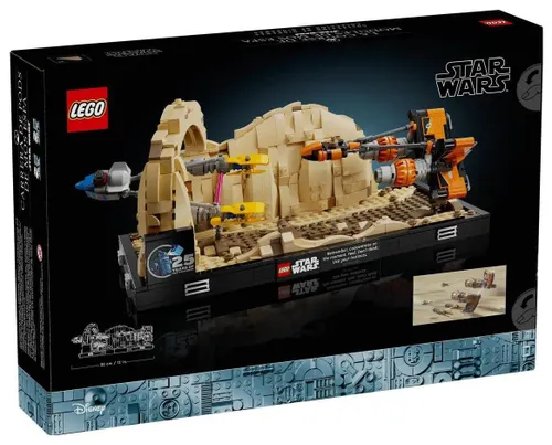 Конструктор LEGO Star Wars 75380 Diorama: гонка преследователей в Mos Espa