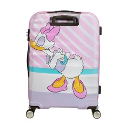 American Tourister Wavebreaker Disney Orta Bavul-Daisy pink kiss