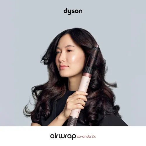 Suszarko-lokówka Dyson Airwrap Co‑anda2x Straight+Wavy 598757-01 1700W Jonizacja Zimny nawiew 3 poziomy temperatury