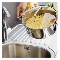 Zestaw garnków TEFAL Duetto+ G732SA55 Stal nierdzewna 18/10 Indukcja Możliwość mycia w zmywarce (10 elementów)