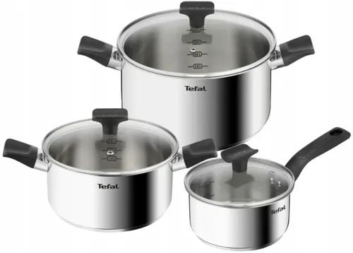 Zestaw garnków TEFAL Delicius B925S655 (6 elementów)