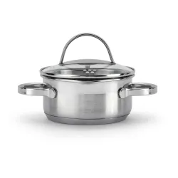 Garnek ze stali nierdzewnej z pokrywką SSW COMFORT 1 l