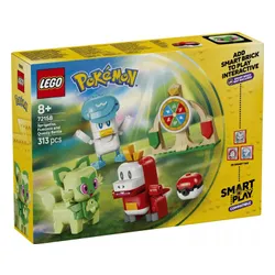 LEGO Pokémon SMART Play 72158 Sprigatito Fuecoco Quaxly bitwa 313 el. 8+