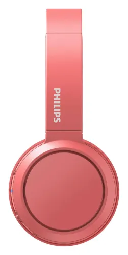 Słuchawki bezprzewodowe Philips BASS+ TAH4205RD/00 Nauszne Bluetooth 5.0 Czerwony