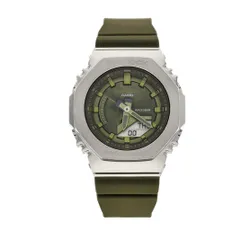 GM-S2100-3aer Yeşil / Gümüş G-Shock Saati