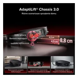 Robot sprzątający ROBOROCK Saros 20 Czarny