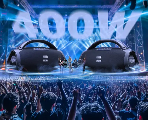 Głośnik mobilny W-KING X20 Czarny