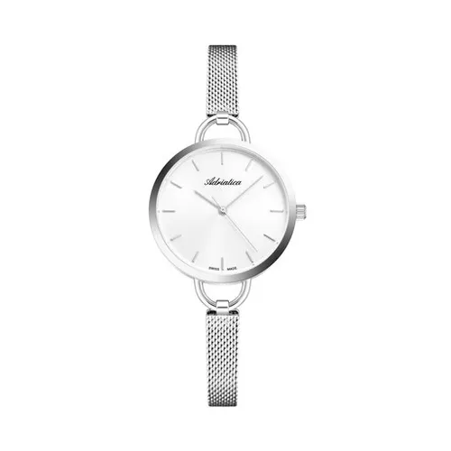 Adriatica A3794 saati. 5113q Silver / Silver