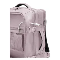 Plecak podróżny poszerzany Puccini Easy Pack Laptop 16" - różowy