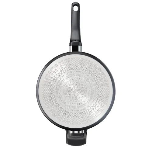 TEFAL Ultimate 26 cm czarna - patelnia tytanowa nieprzywierająca z pokrywką