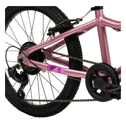 Rower dziecięcy HUFFY Literide Junior 20 cali dla dziewczynki Różowo-fioletowy