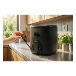 Air Fryer Frytkownica beztłuszczowa GÖTZE & JENSEN AF300T 4.5l z okienkiem do obserwacji postępów gotowania