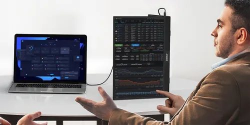 Monitor ZEUSLAP Z15ST 15" 1920x1080px IPS 4 ms