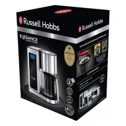 Кофеварка Russell Hobbs Elegance 23370-56 серебро